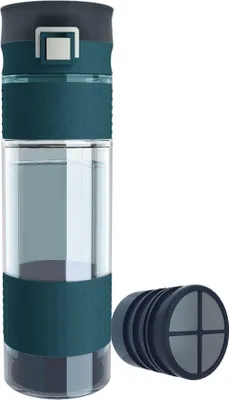 Produktbild von Famanu Wasserfilterflasche für Outdoor, Camping und Reisen - BPA-frei, mit 3 Filterstufen