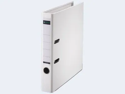 Produktbild von Leitz Ordner 10155001 DIN A4 52mm PP weiss
