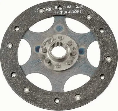 Produktbild von SACHS 1864 378 132 Kupplungsscheibe 165mm 34-Zähne