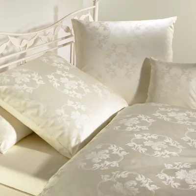 Produktbild von Curt Bauer Mako-Damast-Bettwäsche Josephine (3737) champagner 40x80