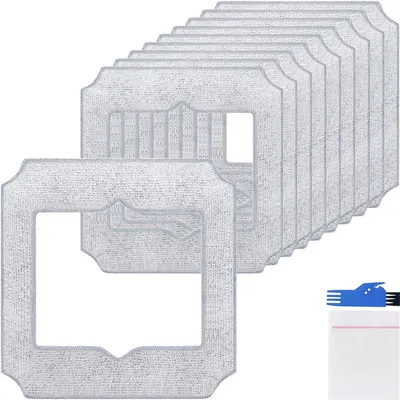 Reinigungsdoeken für Ecovacs Winbot Mini, 10er Set, waschbar