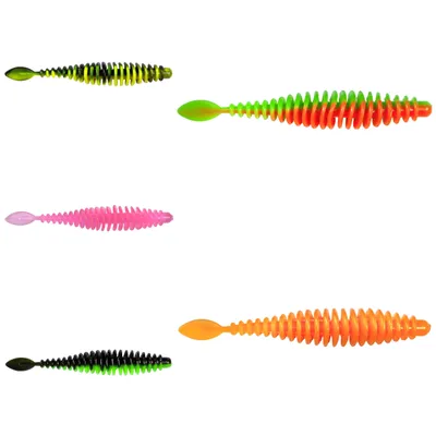 Obrázok produktu pre MT Magic Trout T-Worm P-Tail mäkká nástraha na pstruhy, farba:neónovo oranžová, dĺžka cm:6,50