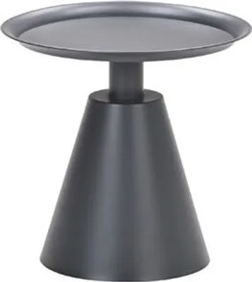 Productafbeelding van Zavala bijzettafel - diameter 50xH48 cm - carbon black
