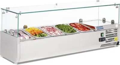 Immagine prodotto di Vetrina refrigerata da banco Polar Series G 5 x Gn1/4