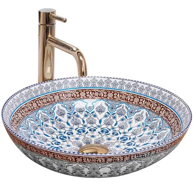 Zdjęcie produktu dla Umywalka Nablatowa Rea Arte Blue