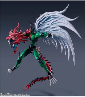 Zdjęcie produktu dla Tamashii Nations Yu-gi-oh! Gx Elemental Hero Flame Wingman Sh Monsterarts Figurka 19 cm Jeden rozmiar