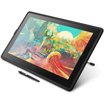 Produktbild von Wacom Cintiq 22, Kabelgebunden, USB, 54,6 cm (21.5"), 16:9, 1920 x 1080 Pixel, 178°