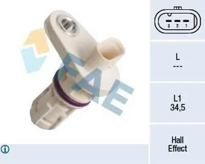 Produktbild von FAE 79395 Kurbelwellensensor Impulsgeber für OPEL Corsa D Schrägheck (S07)