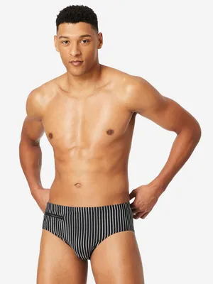 Produktbild von Schiesser Herren Badehose Slip Komfort Gr. 6  schwarz
