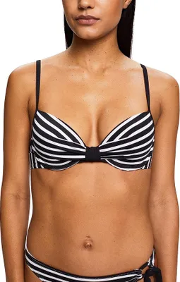 Produktbild von Esprit ESPRIT Damen Hamptons Beach Ay Rcs Pad.bra Bikini, Black 3, C EU schwarz 2381-00-00420