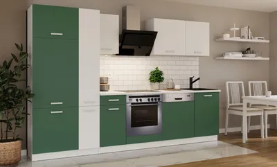Produktbild von Küche Toni 300 cm Küchenzeile Küchenblock Singleküche Einbauküche
