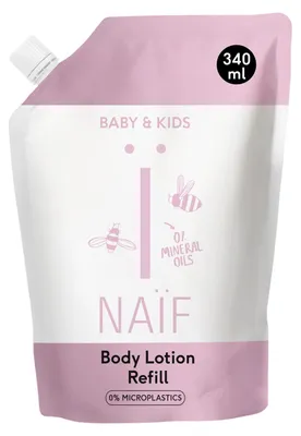 Produktbild von Naïf Bodylotion Nachfüllpackung Baby & Kids 340 ml