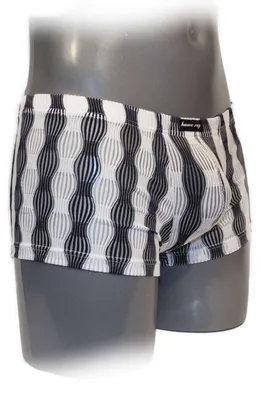 Produktbild von Mens Boxer bulge pouch Boxer Streifen