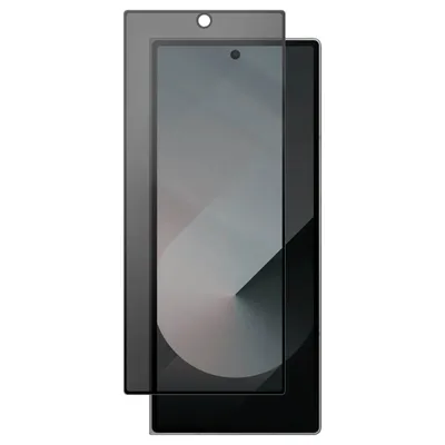 Image de Avizar, film de protection pour Galaxy Z Fold6 Protection de la vie privée 9H, noir