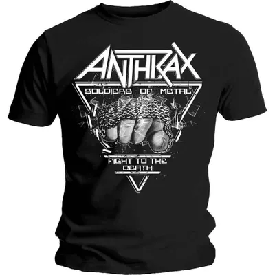 Immagine prodotto di Anthrax - Soldier of Metal FTD Maglietta piccola unisex - Nero