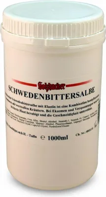 Produktbild von Holzhacker Schwedenbittersalbe 1000 ml, traditionelle Kraeutersalbe