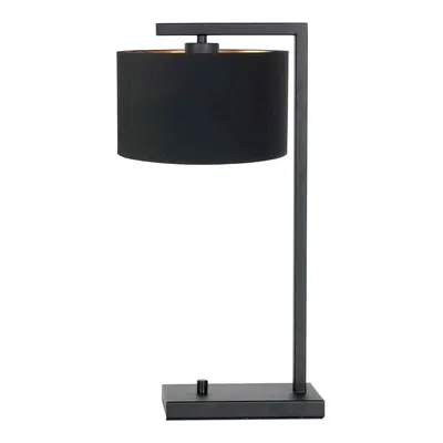 Immagine prodotto di Steinhauer - lampada da tavolo - Stang - nero - metallo tessuto - lampada d'atmosfera - E27 - 7195ZW