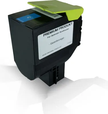 Produktbild von kompatible Tonerkartusche Cyan für Lexmark 2.000 Seiten CX 310 dn CX310dn CX310 dn DX310n CX 310 n CX310 n CX310 Series 802SC 802C 80C0S20 Cyan C