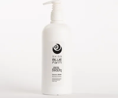 Produktbild von BLAUER BAUERNHOF | Skin Icing & Draining Intensiv Cream 500 ml Straffende Creme zur Förderung der Drainage, Kälteeffekt, 500 ml