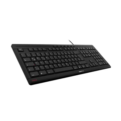 Produktbild von CHERRY STREAM KEYBOARD - Tastatur - USB - Belgien - Tastenschalter: CHERRY SX - Schwarz