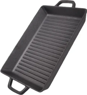 Produktbild von Fissman Grillpfanne, 32,5x27x4cm, Gusseisen, schwarz