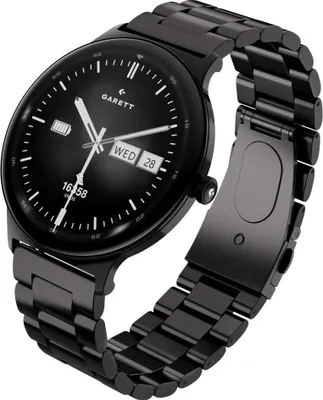 Immagine prodotto di Smartwatch Garett Quantum nero acciaio