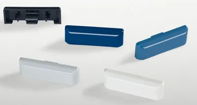Produktbild von Fenster Wasserschlitzkappen Kunststoff weiß