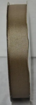 Grosgrain-Band 20 mm, 50 m, Beige