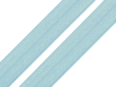 Produktbild von 1m Falzgummi 20mm Faltgummi elastisches Einfassband Saumband Farbwahl