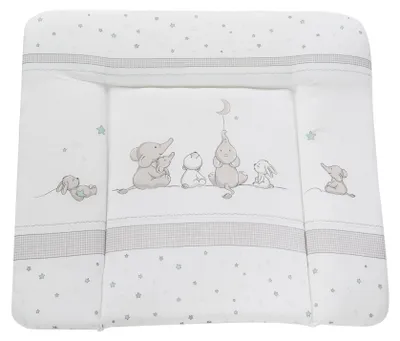 Image de Matelas à langer roba « Sternenzauber », matelas à langer moelleux 85 x 75 cm, revêtement PU, lavable