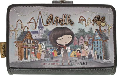 Produktbild von Anekke Voice Wallet 35809-902 (1/grau print/graubraun/brau)