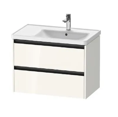 Zdjęcie produktu dla Duravit Ketho.2 - Szafka pod umywalkę 549x784x455 mm, 2 szuflady, biały błyszczący K25286022220000