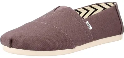 Produktbild von TOMS Alpargata Baumwolle Canvas Mens Ash Espadrilles-UK 6 / EU 39
