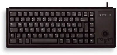 Produktbild von CHERRY G84-4400 TRACKBALL Kabelgebundene Tastatur,PS2, Schwarz (QWERTZ - DE)