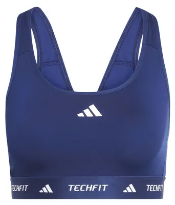 Produktbild von adidas Damen Techfit Bra, Dark Blue, S