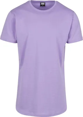 Produktbild von Urban Classics TB638 | Shaped Long Tee Herren T-Shirt - Farbe: Lavender - Größe: S