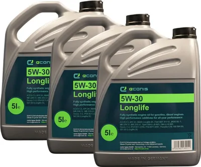Produktbild von Motoröl Multipack 3x5 Liter 5W-30 C3 SN ECANIS Longlife Hydrocrack HC-Öl für PKW