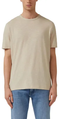 Produktbild von s.Oliver Herren T-Shirt – Regular Fit, Logo, weicher Jersey – Brown