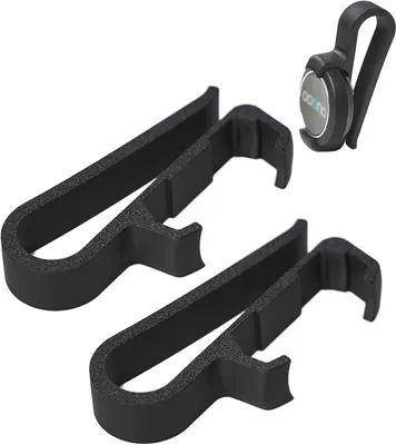 Produktbild von TAKONE Halterung für OOONO NO1, 2 Stück, Clip für die Auto-Sonnenblende in Schwarz