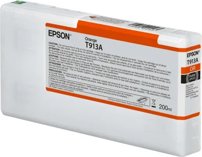 Produktbild von Epson Tintenpatrone orange T 913 200 ml T 913A