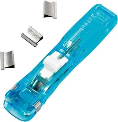 Produktbild von Alco Power Clipper Kunststoff 20 Blatt blau-transparent