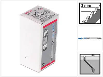 Obrázok produktu pre Bosch 2 608 631 966, Pílový kotúč, High-Speed ​​Steel (HSS), 3 mm, 10 cm, 100 kusov