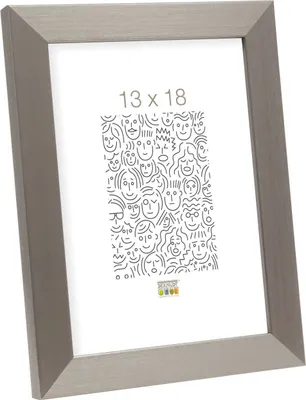 Obrázek produktu pro Deknudt S41VD1 plastový fotorámeček stříbrný 24x30 cm