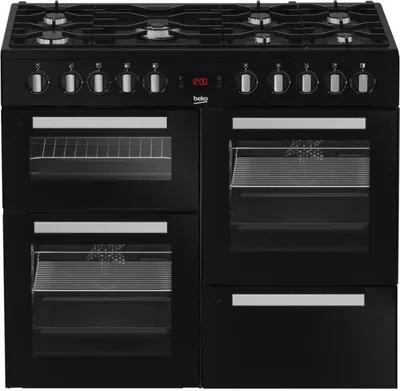 Image de Piano de cuisson gaz 159l 7 feux noir - Beko - PF335325DB -
