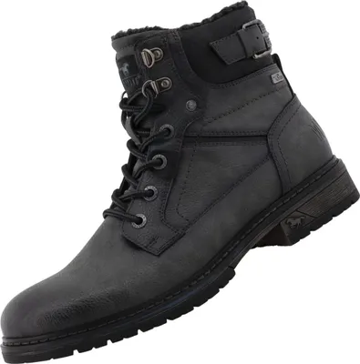 Image de Mustang Herren Tex Stiefel gefüttert Grau