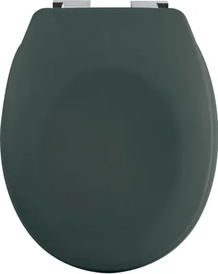 Produktbild von Spirella WC sedadlo Kryt toalety Neela s mechanizmom soft-close matný tmavozelený