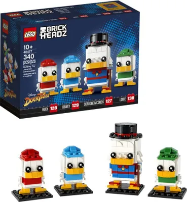 Obrázok produktu pre LEGO Disney Scrooge McDuck, Huey, Dewey & Louie 40477, Stavebnica, 10 rok / roky, Plast, 340 kusov, 303 g