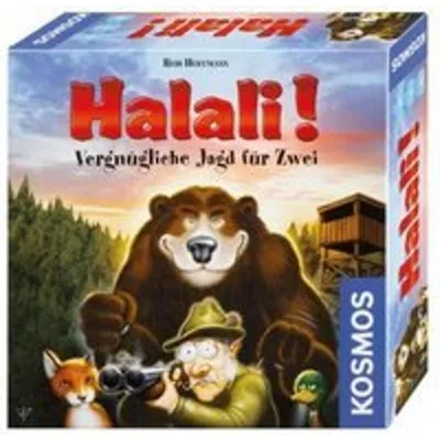 Produktbild von Kosmos Halali! Vergnügliche Jagd für Zwei, Brettspiel, Strategie, 8 Jahr(e), Familienspiel