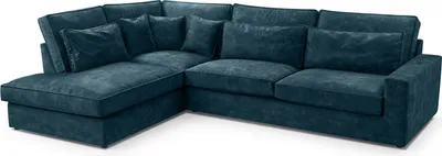 Produktbild von FEDVE Sofa Big Sofa Ecksofa Monica L- Form Funktionssofa Wohnlandschaft Design Couch Links