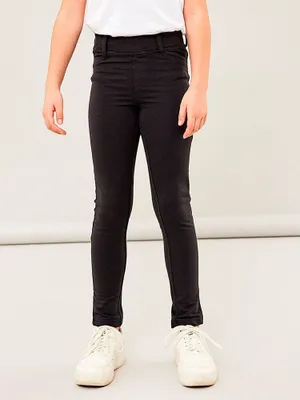 Produktbild von Name It Javi Solid Leggings Schwarz 24 Months Mädchen Schwarz 24 Months